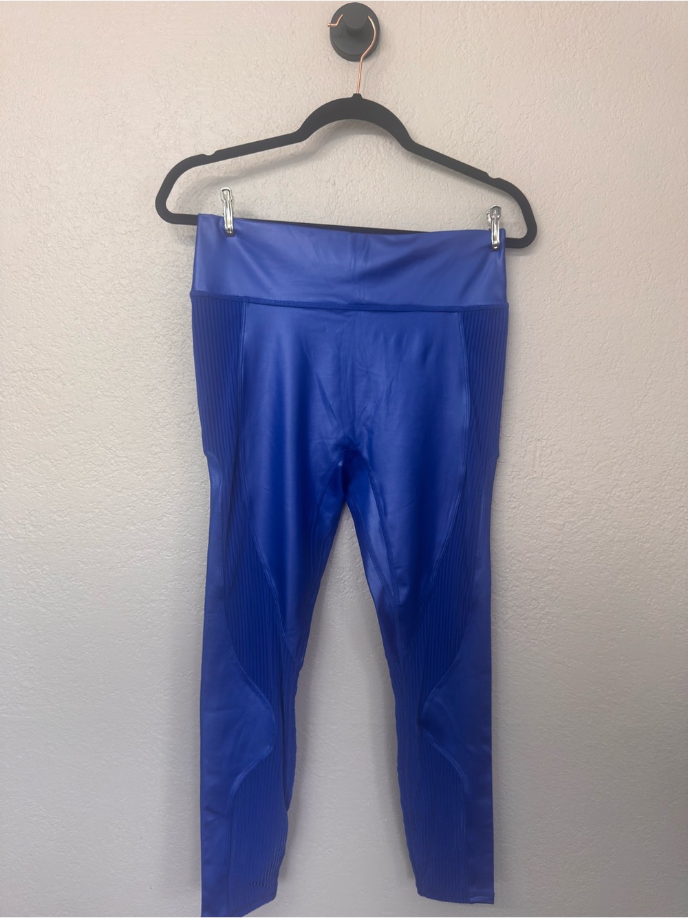 Fabletics Electric Blue Racerback Tank and High-Waist Leggings - Picture 7 of 13